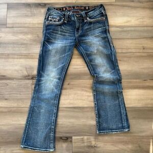 Rock & Revival Sz 29 Y2K MallCore Grunge Denim Low Rise Preppy
